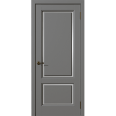 Дверь межкомнатная Дубрава Сибирь Симфония Флай ЛИРА серая, глухое полотно